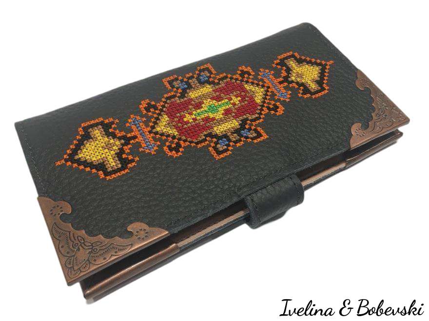 Hasinta_Ladies_Wallet_Embroidery_Leather_Ivelina_2