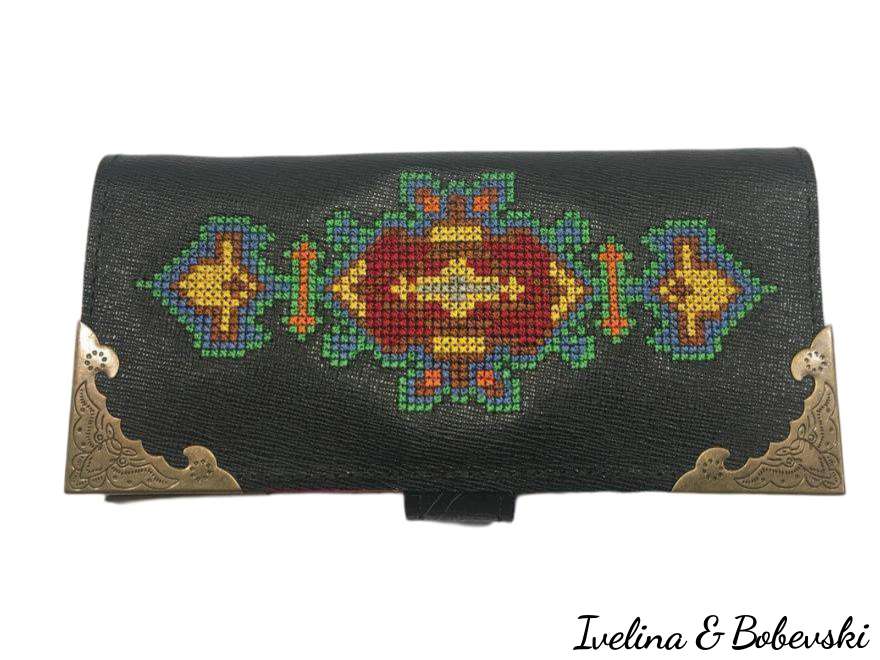 Hrizantina_Ladies_Wallet_Embroidery_Leather_Ivelina_1