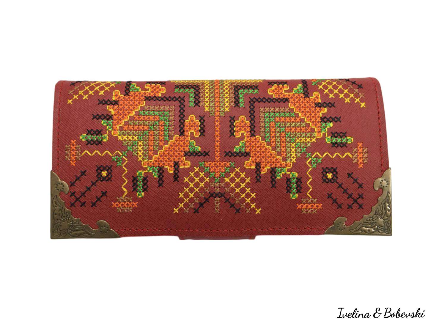 Ladies_Wallet_Embroidery_Leather_Sima_1