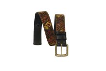 Ceinture avec broderie 'Chevaux' II