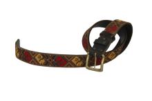 Ceinture avec broderie 'Chevaux' III